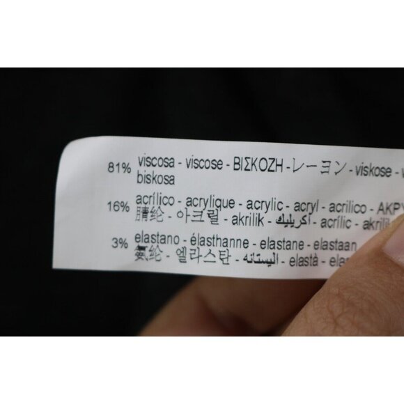 Zara Mini Wrap Skirt-Size Large-Front Knot-Back Zip - Picture 5 of 8